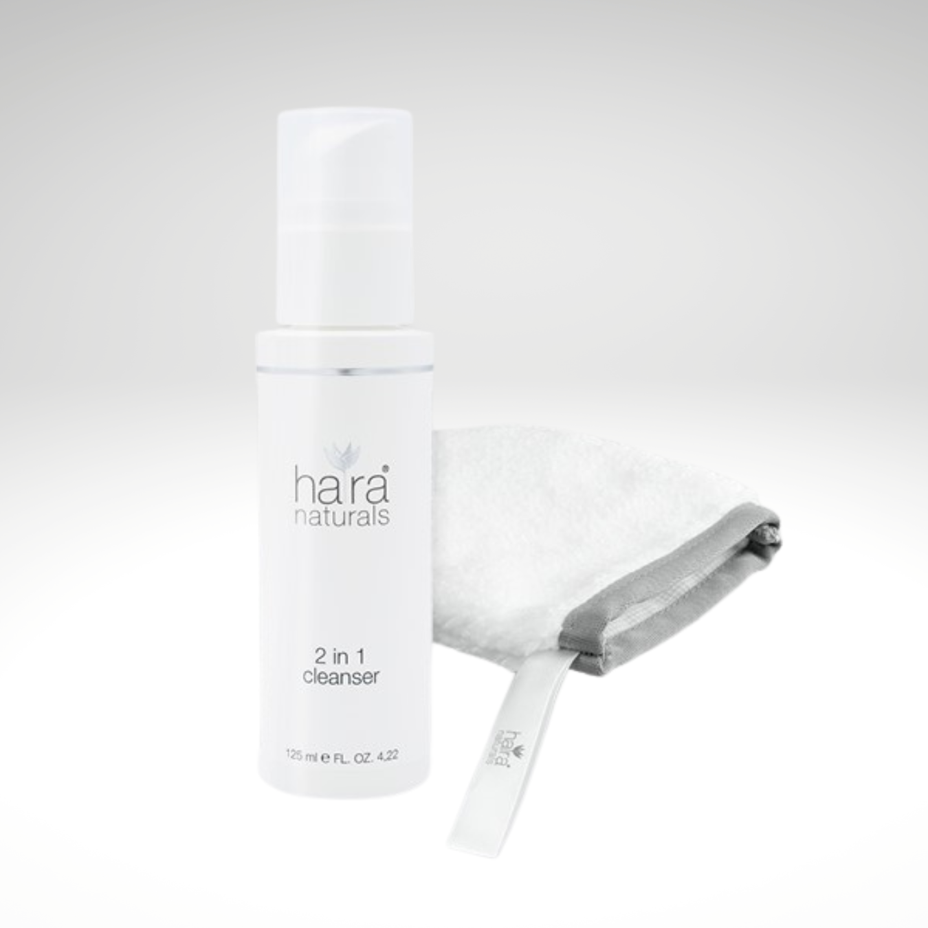 Ha-Ra Set Naturals met 2-in-1 Cleanser en Gezichtshandschoen