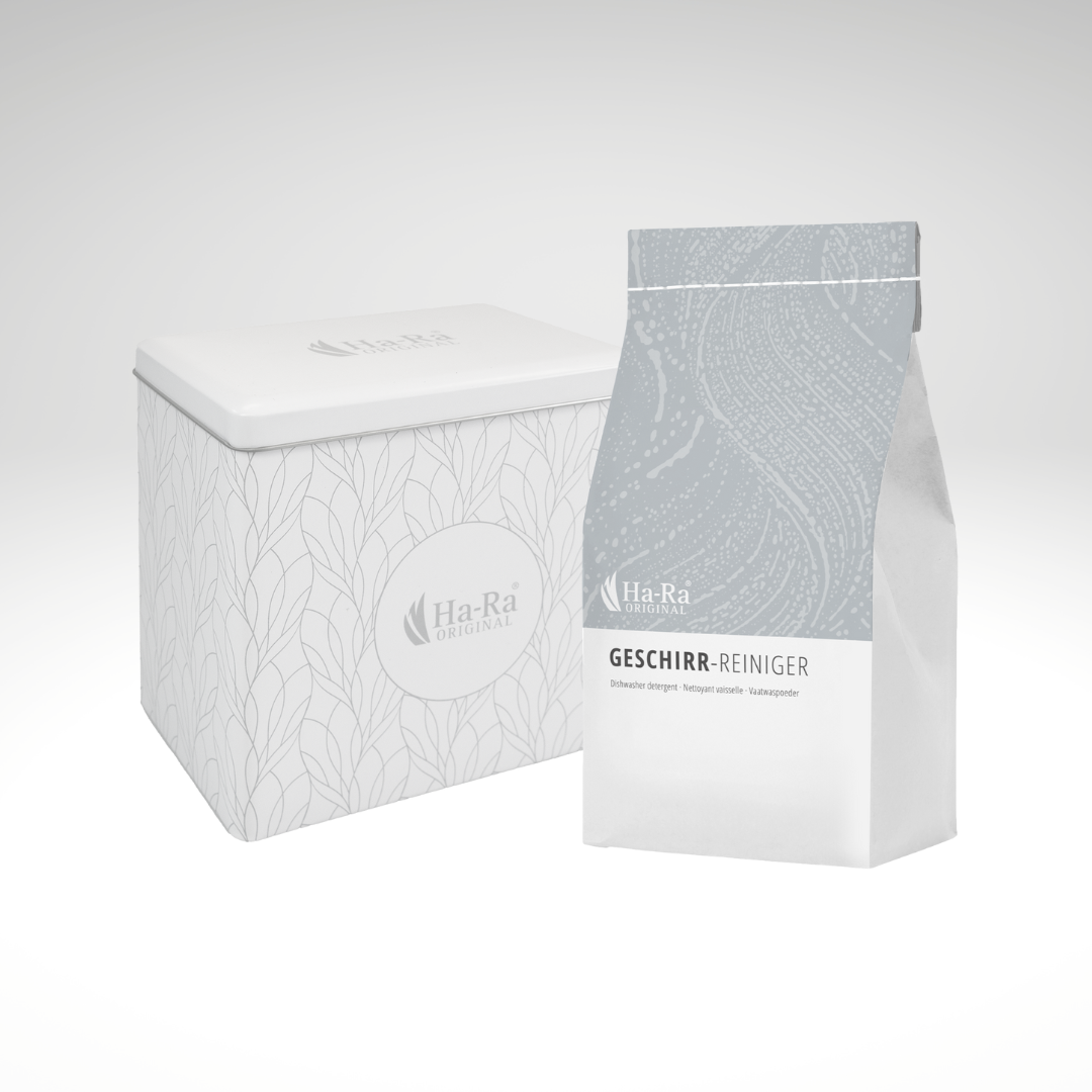 Ha-Ra Vaatwaspoeder met Bewaarblik