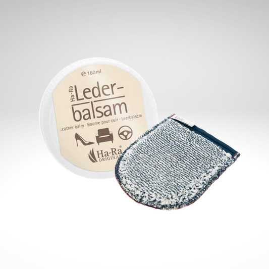 Ha-Ra Leerbalsem met Leer-/multihandschoen klein 12x11cm